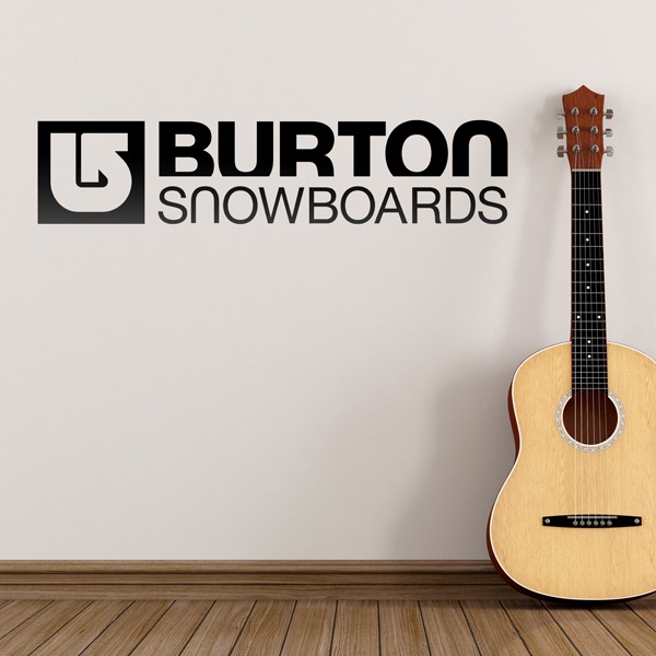 Vinilos Decorativos: Burton Snowboards Bigger