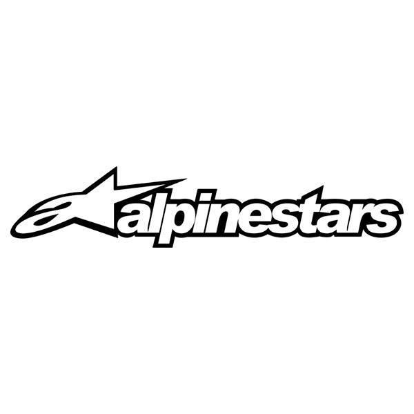 Vinilos Decorativos: Alpinestars horizontal