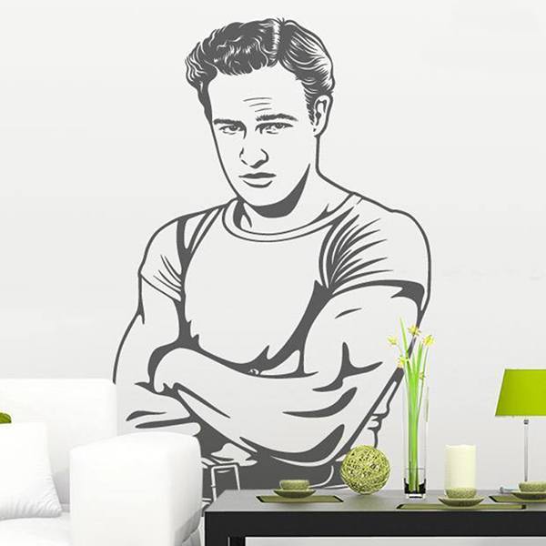 Vinilos Decorativos: Marlon Brando