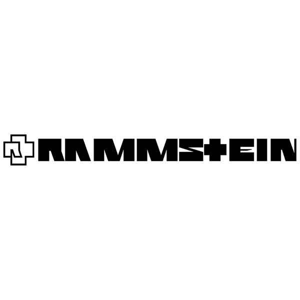 Pegatinas: Rammstein Classic Bigger