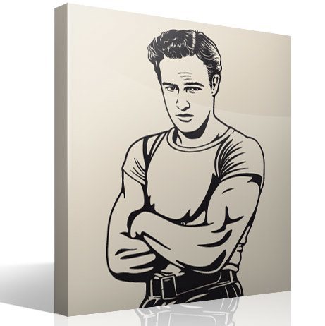 Vinilos Decorativos: Marlon Brando