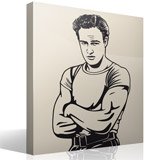 Vinilos Decorativos: Marlon Brando 2