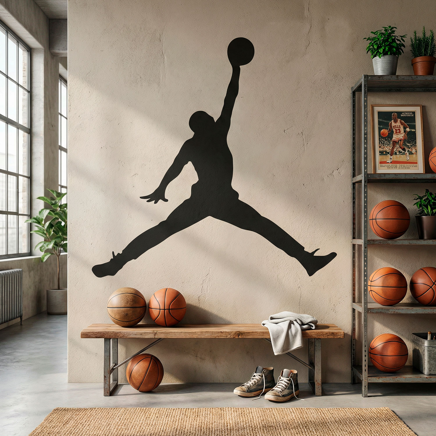 Vinilos Decorativos: Air Jordan Bigger