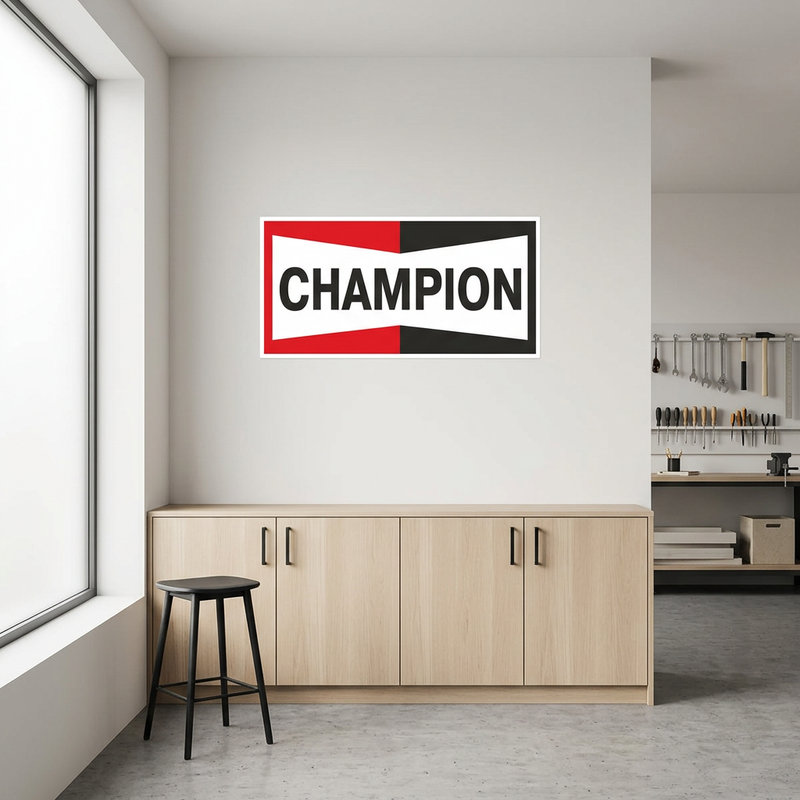 Vinilos Decorativos: Champion Bigger