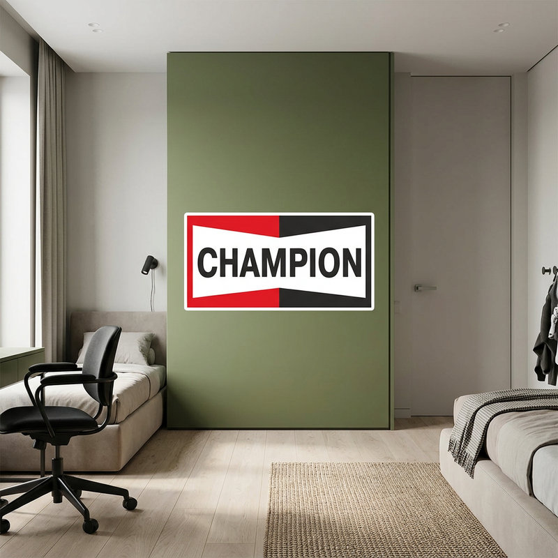 Vinilos Decorativos: Champion Bigger