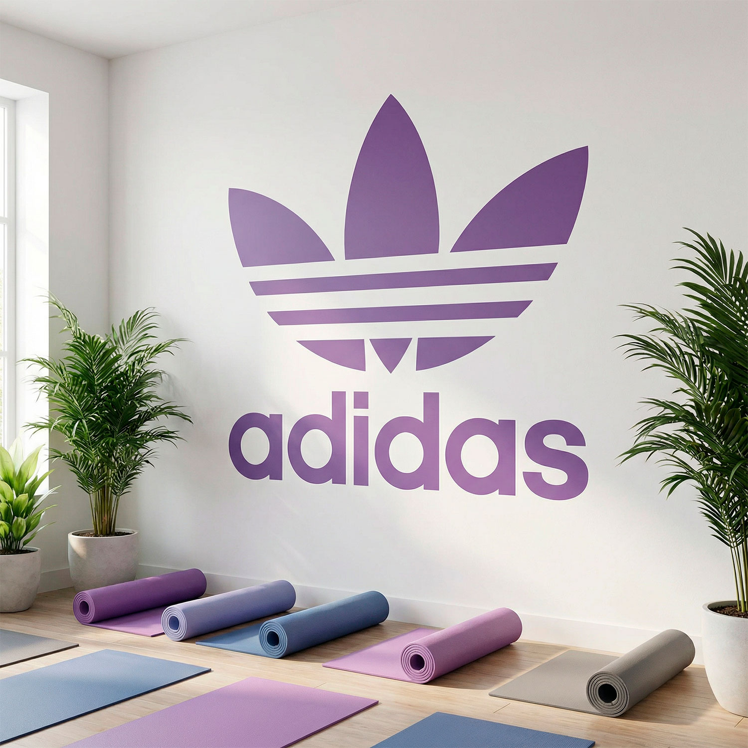 Vinilos Decorativos: Primer logo de Adidas