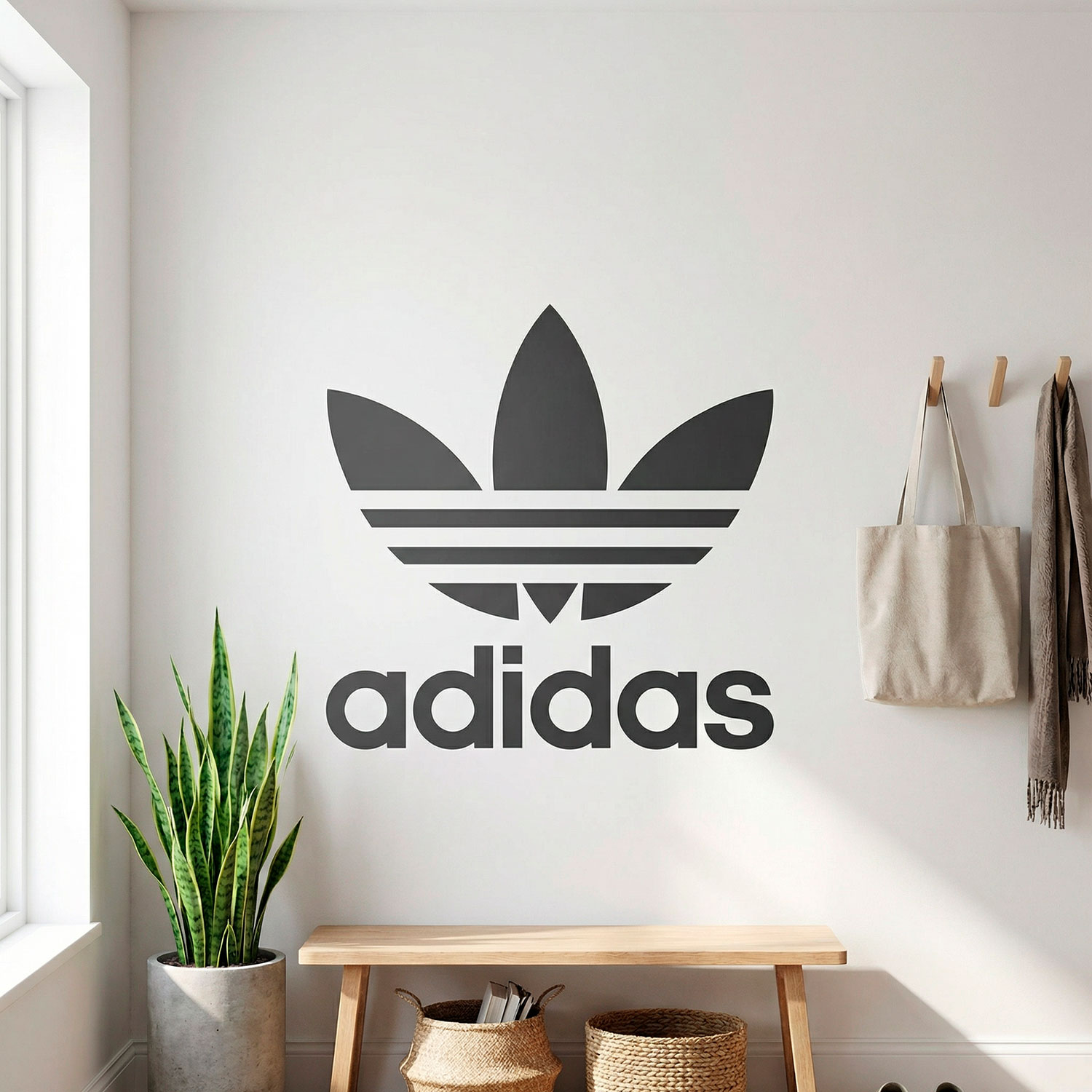 Vinilos Decorativos: Primer logo de Adidas
