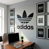 Vinilos Decorativos: Primer logo de Adidas 21