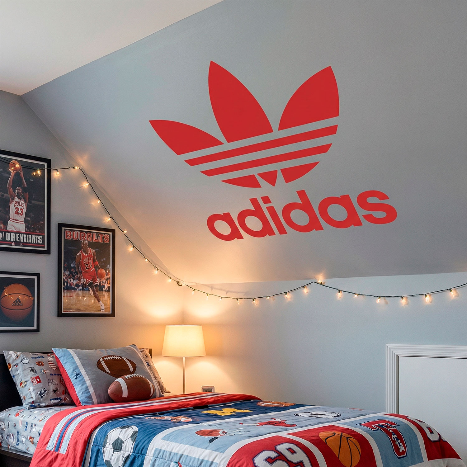 Vinilos Decorativos: Primer logo de Adidas