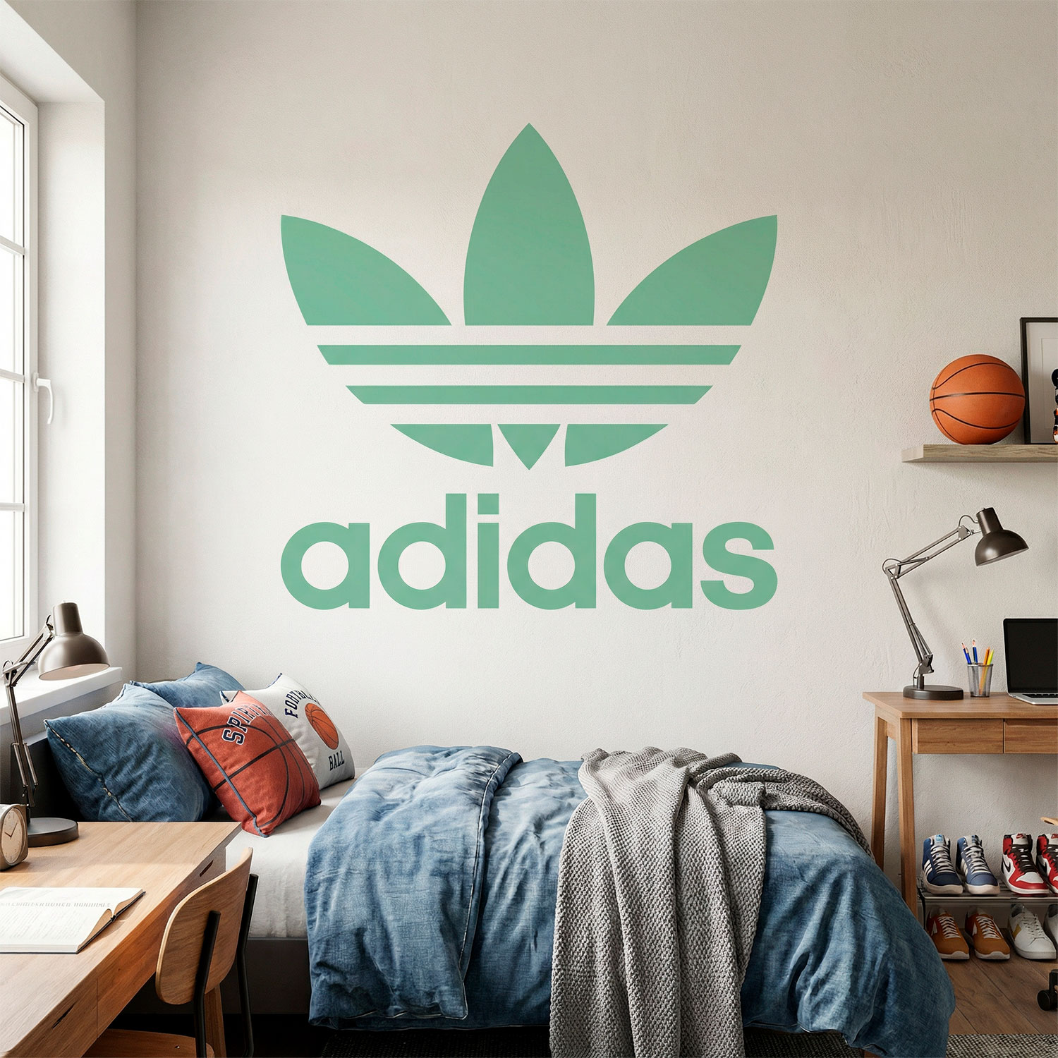 Vinilos Decorativos: Primer logo de Adidas