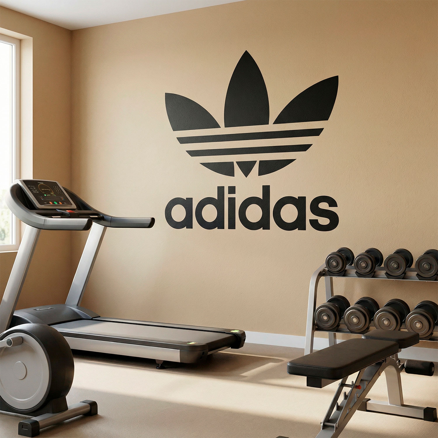 Vinilos Decorativos: Primer logo de Adidas