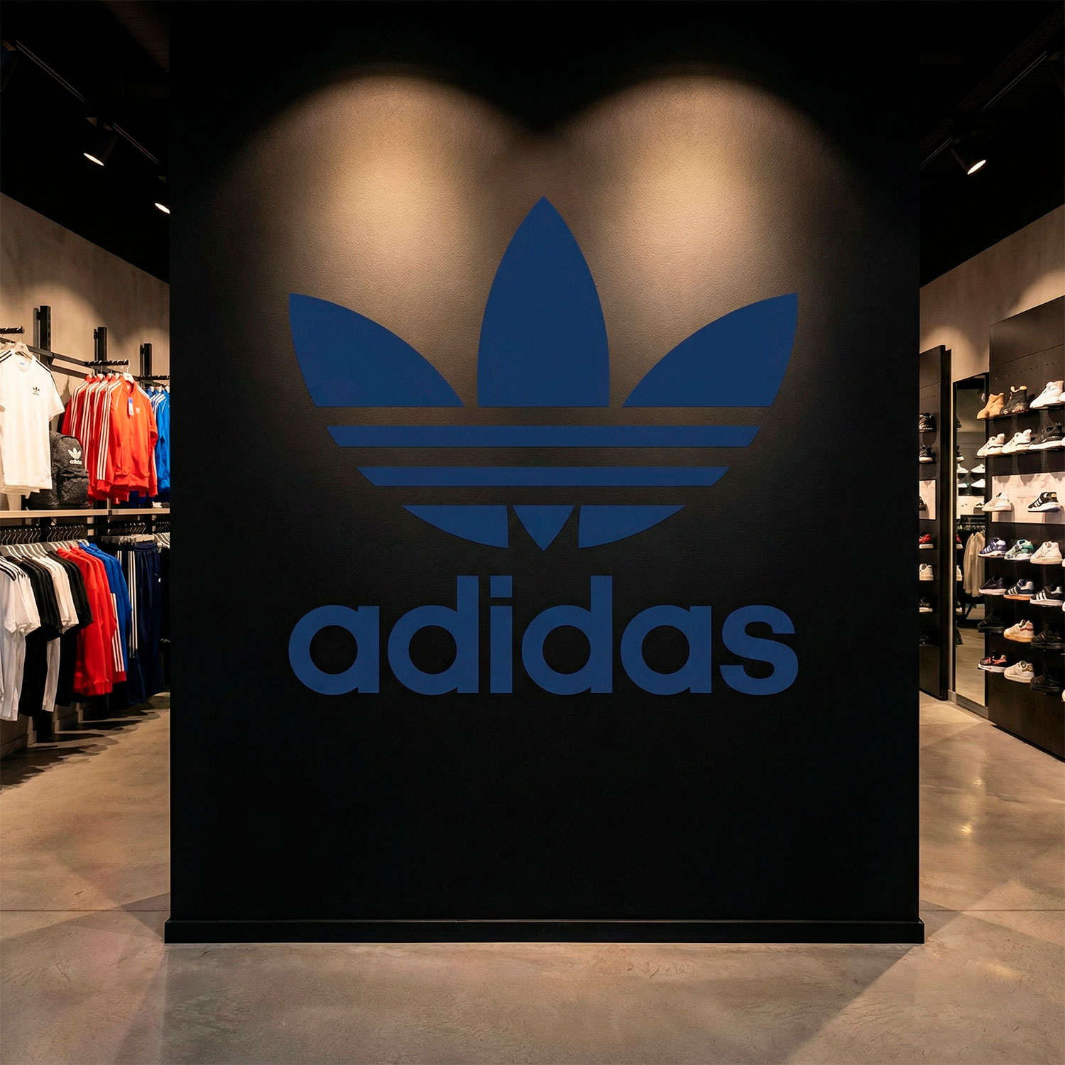 Vinilos Decorativos: Primer logo de Adidas