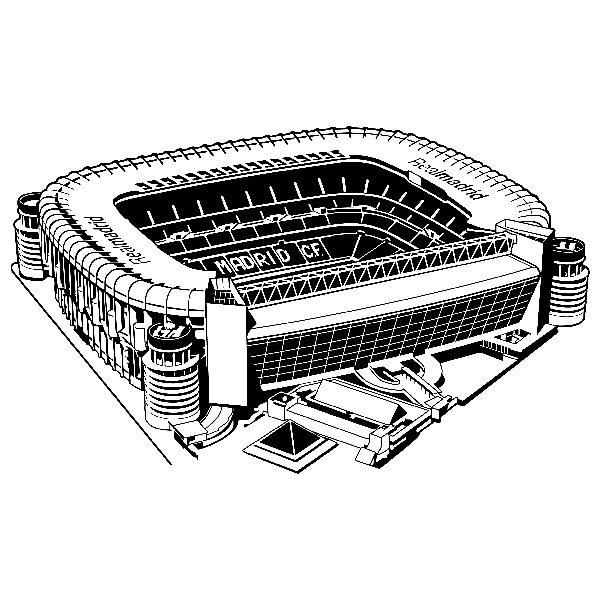 Vinilos Decorativos: Estadio Santiago Bernabéu