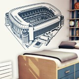 Vinilos Decorativos: Estadio Santiago Bernabéu 3