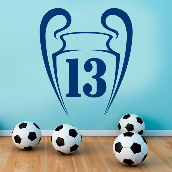 Vinilos Decorativos: Real Madrid 13 Champions