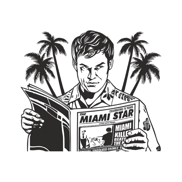 Vinilos Decorativos: Dexter Morgan