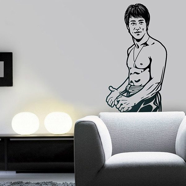 Vinilos Decorativos: Bruce Lee 0