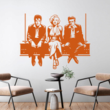 Vinilos Decorativos: Elvis - Marilyn - James 2