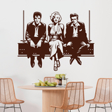 Vinilos Decorativos: Elvis - Marilyn - James 4