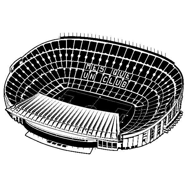 Vinilos Decorativos: Estadio Camp Nou