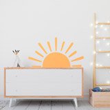 Vinilos Decorativos: Medio sol decorativo 2