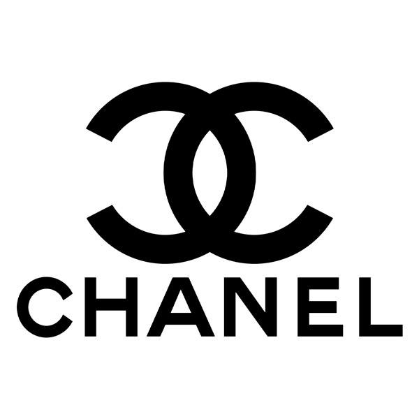 Pegatinas: Vinilo decorativo con logo de Chanel