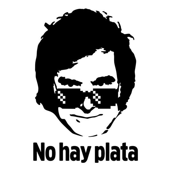 Vinilos Decorativos: Javier Miley no hay plata