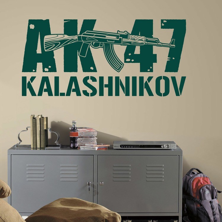 Vinilos Decorativos: AK 47 Kalashnikov