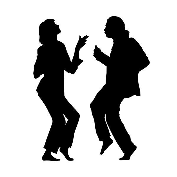 Vinilos Decorativos: Baile Pulp Fiction Mia y Vincent