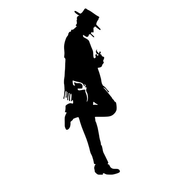Vinilos Decorativos: Clint Eastwood en Spaghetti Western