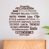 Vinilos Decorativos: Tipográfico Peluquería 4