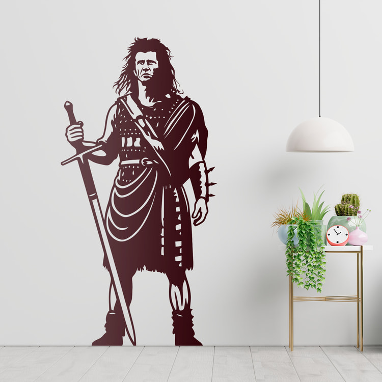 Vinilos Decorativos: William Wallace Braveheart