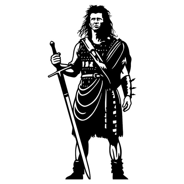 Vinilos Decorativos: William Wallace Braveheart
