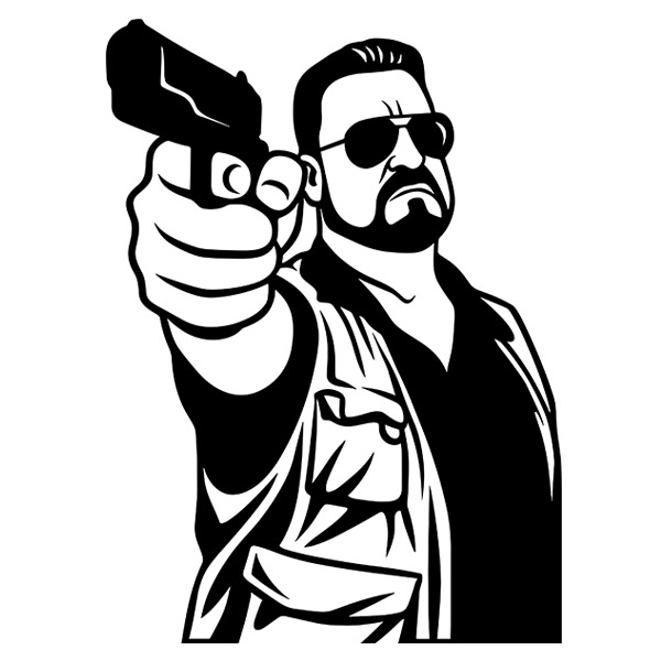 Vinilos Decorativos: Walter Sobchak - El gran Lebowski