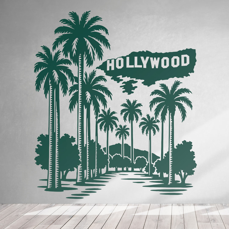 Vinilos Decorativos: Hollywood sign