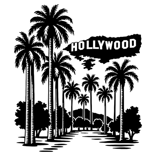 Vinilos Decorativos: Hollywood sign