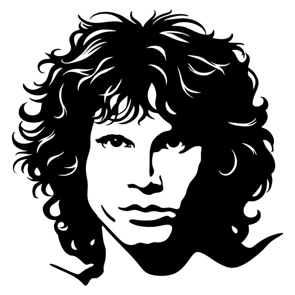 Vinilos Decorativos: Jim Morrison - The Doors