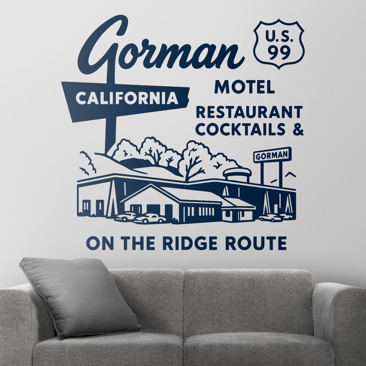 Vinilos Decorativos: Motel Gorman California