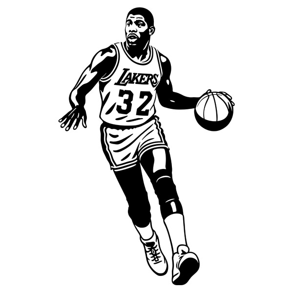 Vinilos Decorativos: Magic Johnson
