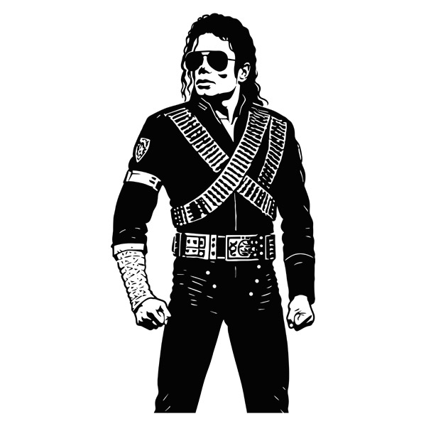 Vinilos Decorativos: Michael Jackson Super Bowl 1993