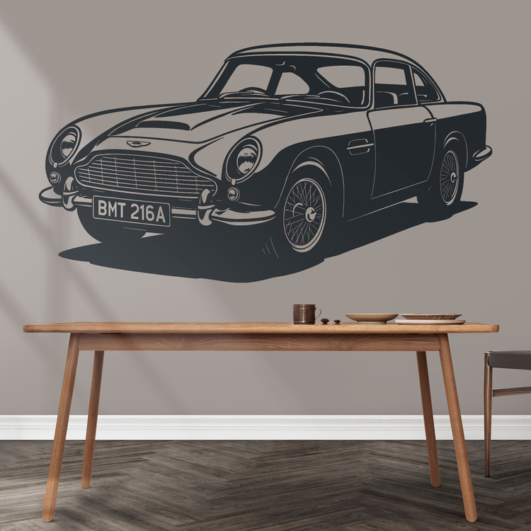 Vinilos Decorativos: Aston Martin DB5 007