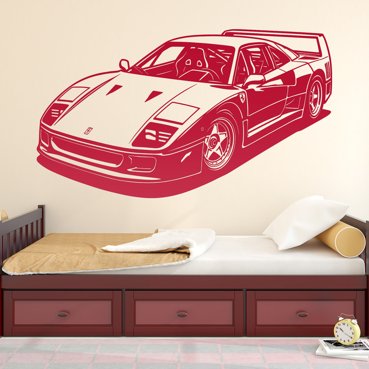 Vinilos Decorativos: Ferrari F-40