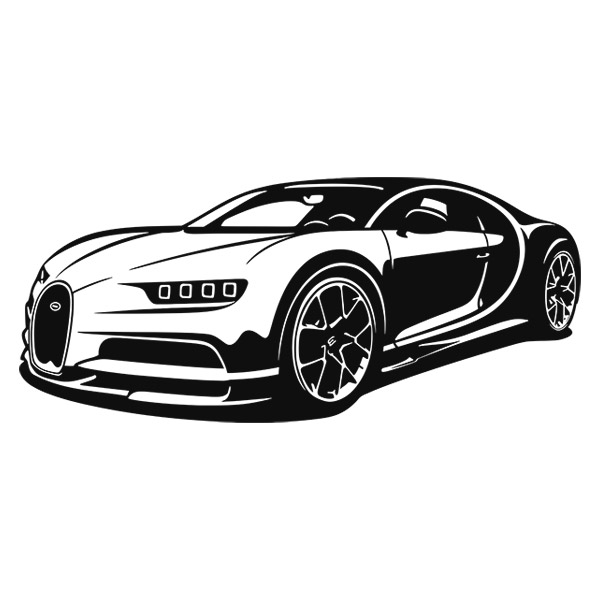 Vinilos Decorativos: Bugatti Chiron