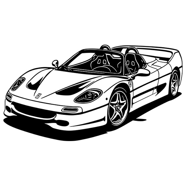 Vinilos Decorativos: Ferrari F-50