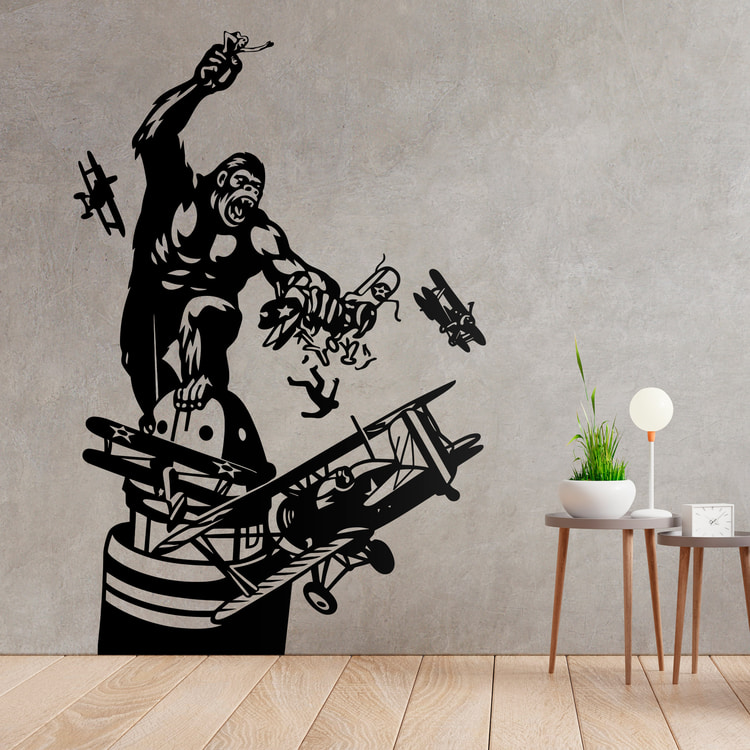 Vinilos Decorativos: King Kong 1933