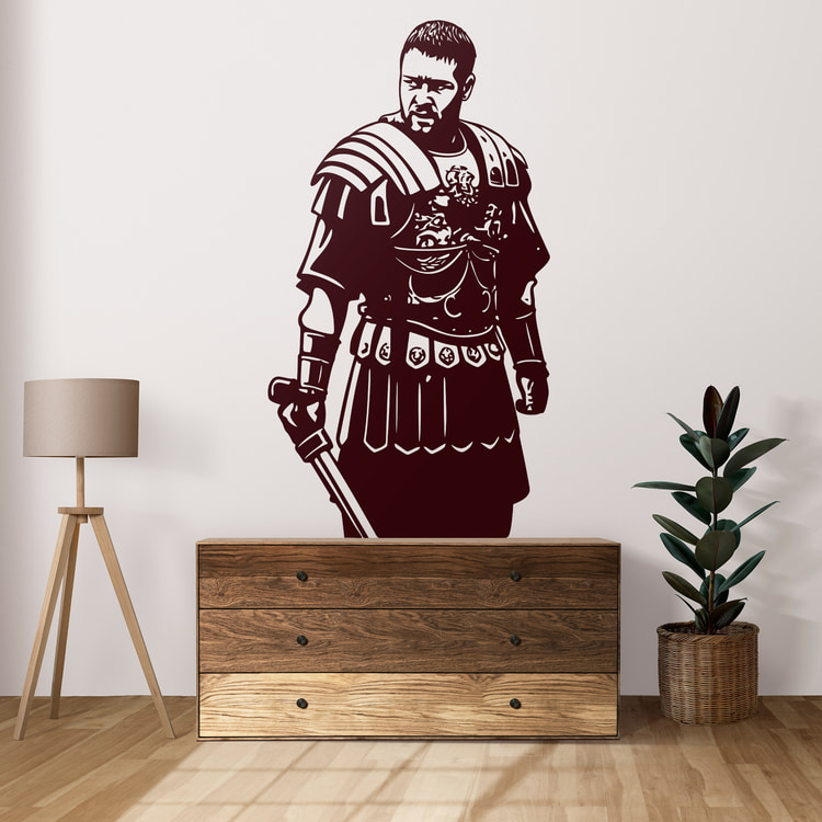 Vinilos Decorativos: Gladiator - Maximus Decimus Meridius