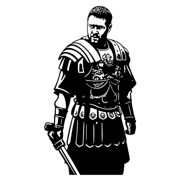 Vinilos Decorativos: Gladiator - Maximus Decimus Meridius