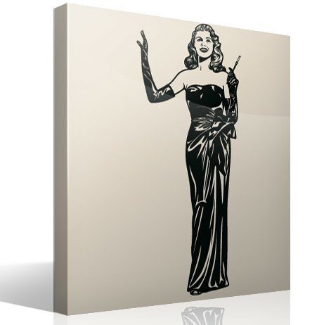 Vinilos Decorativos: Gilda - Rita Hayworth