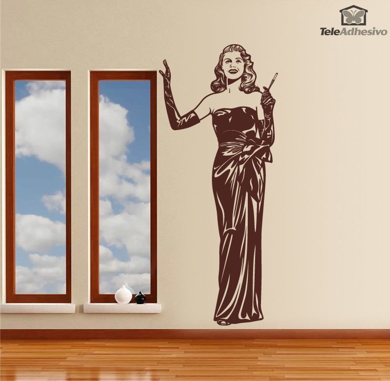 Vinilos Decorativos: Gilda - Rita Hayworth