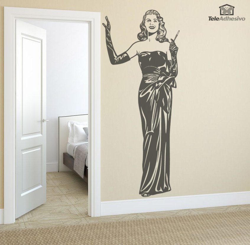 Vinilos Decorativos: Gilda - Rita Hayworth